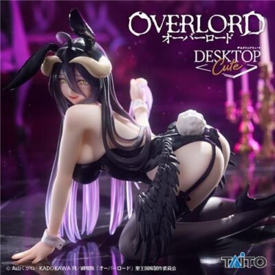 Desktop Cute フィギュア OVERLORD Albedo Desktop Cute Figure Bunny Ver TAITO Japan