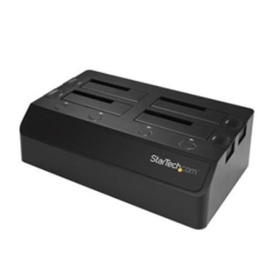 StarTech.com 4 Bay SATA HDD Docking Station - For 2.5 / 3.5in SSD / HDDs - USB