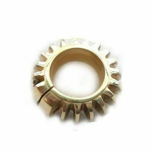 Fits Royal Enfield Bullet 350cc Exhaust Pipe Cooling Fin Brass  