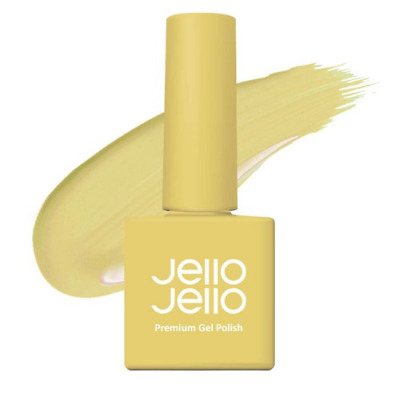 JelloJello Premium Gel Polish 10ml, JC-45 Autumn Yellow, 1EA