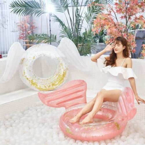 Salvagente Gonfiabile Con Ali 110cm Bambini Mare Piscina Estate bal