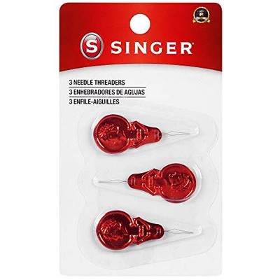SINGER 00058 Metal Needle Threaders, 3-Count 
