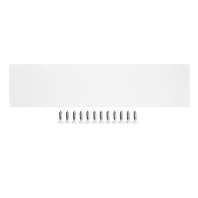 Door Metal Kick Plate 8x34 inches Aluminum Decorative Plates Protector for 36...