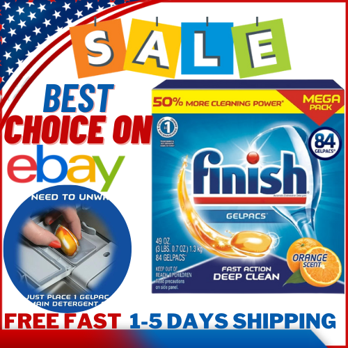 Pods Clean Detergent Dishwashing Tablets Dish Tabs 84 Count