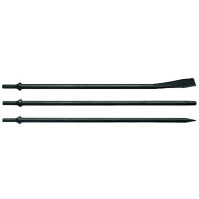 Mayhew Tools 37323 Pneumatic Bit Set, .401 Shank, 3 Pieces, 18'' Long Bits