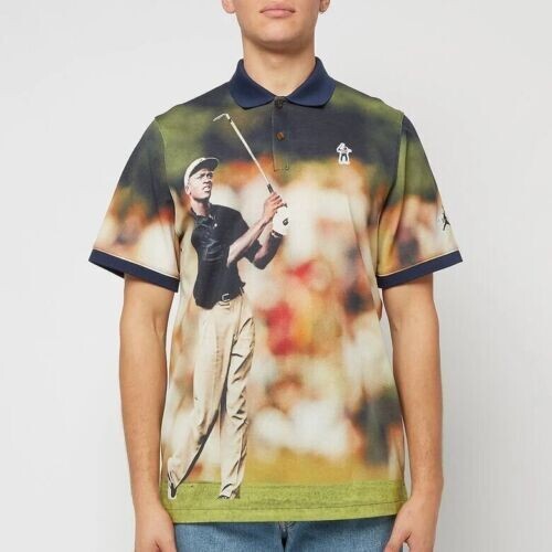 Jordan x Eastside Golf Polo Shirt Midnight Navy/Fir DV1900