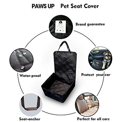 Paws Up Pet Seat Cover Scratch Proof Waterproof Nonslip Heavy Duty Dog Hammock