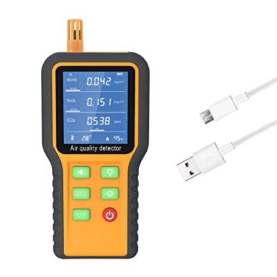 Air Quality Monitor CO2 Tester Temperature Humidity Formaldehyde Gas Detector