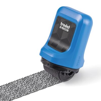 ID Protector Ink Roller   Identity Theft Protection Roller Stamp
