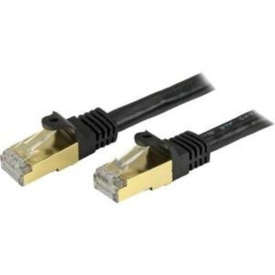 Startech.com 10 Ft Cat6a Patch Cable - Shielded [stp] - Black - 10gb Snagless