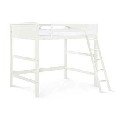 Dorel Living DA8237W Denver Loft Bed, Full, White