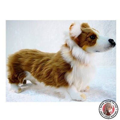 NOUVEAU chien en peluche Hansa Welsh Corgi 13,7 long x 9 haut