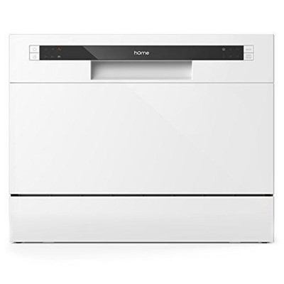 hOmeLabs Compact Countertop Dishwasher - Portable Mini Dish Washer in Stainless