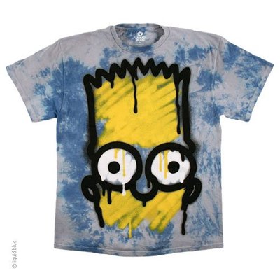 THE SIMPSONS-EL BARTO-HOMER,MARGE, BART-TIE DYE T-SHIRT  Sz 5X LMTD-RARE