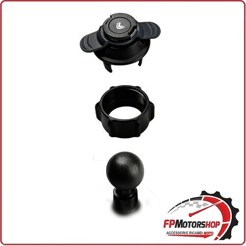 90554 ADAPTOR SUPPORTO STAFFA ADATTATORE DUO LOCK PER SFERE 25MM MOTO