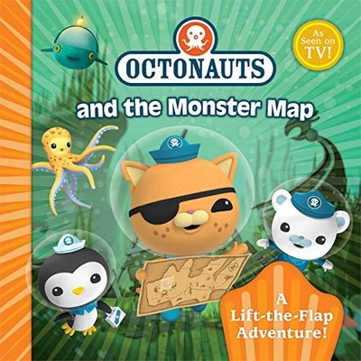 Octonauts Monster Map: A Lift-the-Flap Adventure by Simon & Schuster UK Book The