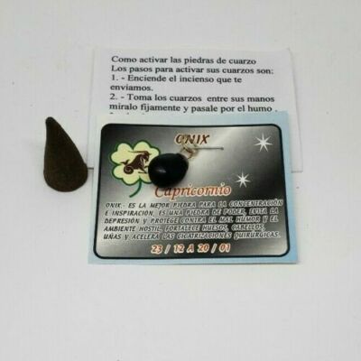 PIEDRA DE CUARZO PARA TU SIGNO ZODIACAL ORACION E INSTRUCIONES BUY 2 GET 1 FREE!
