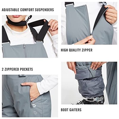 BALEAF BALEAF DAMEN SKIHOSE WASSERDICHT WANDERHOSE SOFTSHELLHOSE WINTER WARM GEFÜTTE...