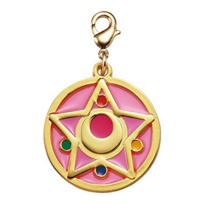 Sailor Moon Stained Charm Locket with Clasp - Crystal Star Compact