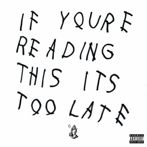 Drake - If You're Reading This It's Too Late, 2x Vinyl LP Drake - If You're Reading This It's Too Late, 2x Vinyl LP