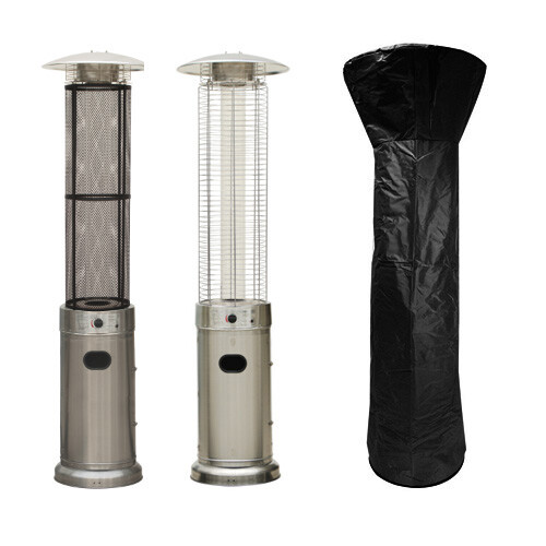 11kw 15kw Round Glass Tube Patio Heater Cover Ebay