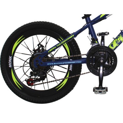 20 Inch Kid Bike Shimano 21 Speeds Mountain Bicycle Disk Brakes Steel Frame