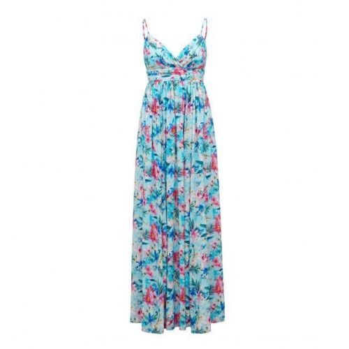 knee length dresses for ladies Greta Maxi Dress - Steel Blue - Buy Women's Dresses main image 0