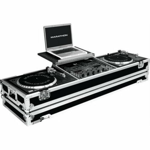 MARATHON PROFESSIONAL MA-DJ19WLTSTANDA Holds 2 Turntables In Standard Style