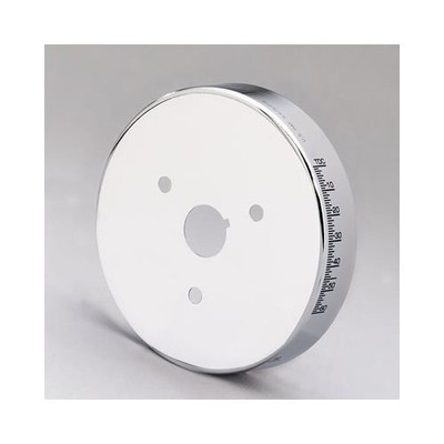 Proform Parts Harmonic Balancer Cover Alum Chrome 6 3/4'' Dia Deg Markings SBC