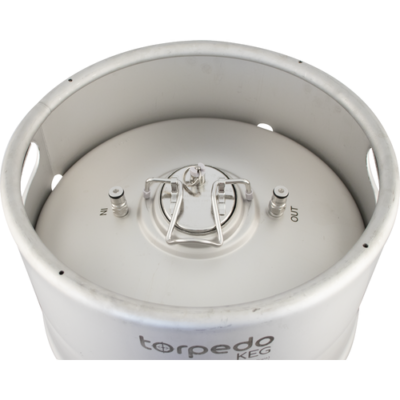 10 GALLON! Torpedo Ball Lock Keg - 10 gal Corny Keg Homebrew Stainless Beer Wine