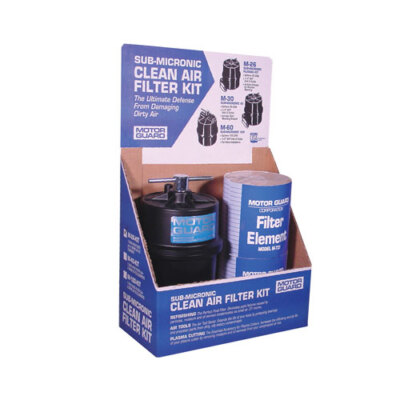 Motor Guard M-100 Sub-Micronic Clean Air Filter Kit, 1/2 in NPT, 100 cfm
