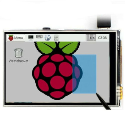 3.5'' LCD Touch Screen Module 320*480 RGB Display Board For Raspberry Pi 4 3B+