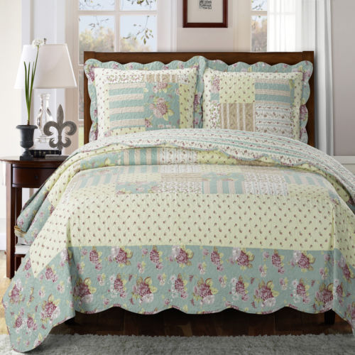 Edredones Royal Patchwork contemporáneo, colchas y cobertores para cunas