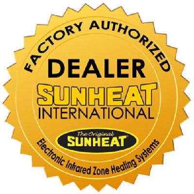 SunHeat Lp Firepit Heater 45in 42k btu Aluminum Square Patio Deck Black Hammered