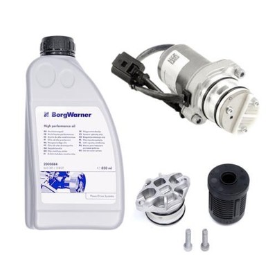 NEW High-Quality AWD Pump 0AY598549A, 111358 Filter, and Oil for 4th Generation