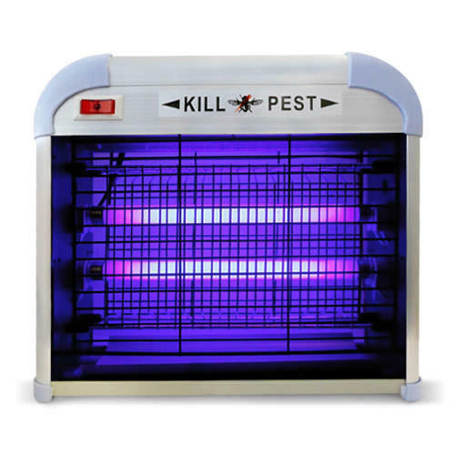 Zanzariera Elettrica 2 Lampade Fluorescenza Anti Zanzare Giardino 16w Mt-016 dfh