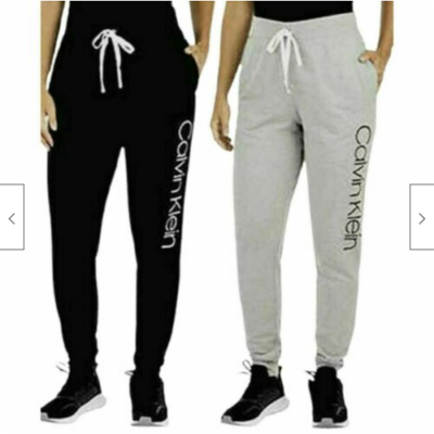 Grey calvin hotsell klein joggers womens