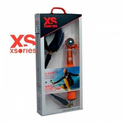 Xsories - U-shot & Wrist Cord Cam Leash / Laisse Cordon poignet / Orange & Noir
