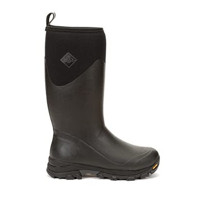 Pre-owned Muck Boots Muck Boot Company Men's Arctic Ice Tall Boot + Vibram Arctic Grip A.t. Black - A