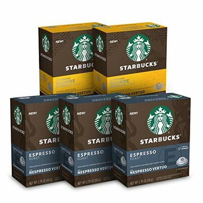 Starbucks by Nespresso Capsules for Nespresso Vertuo ...