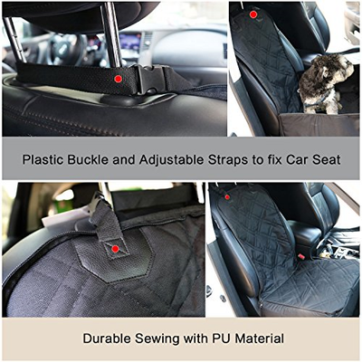 Paws Up Pet Seat Cover Scratch Proof Waterproof Nonslip Heavy Duty Dog Hammock