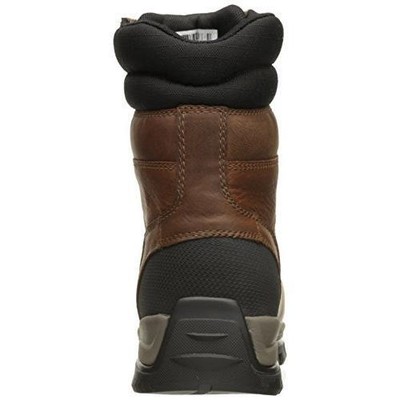 Pre-owned Carhartt Men's 8" Ground Force Composite Toe Waterproof Work Boots Peanut - Cme8