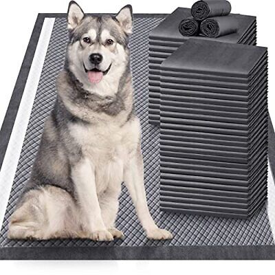 Upgrade Odor-Control Extra Large XXL Charcoal Pee Pads for Dogs Thicken 9 Lay...