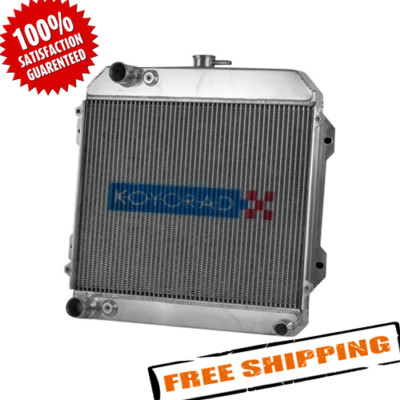Koyo VH012825 Racing Radiator for 1971-1974 Toyota Corolla 1.6L Manual Trans