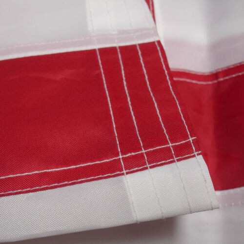 8'x12' FT American Flag USA US U.S. Sewn Stripes Embroidered Stars Brass Grommet