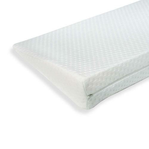 Kopf- und Bettkeile SF-30/38, mit weißen Stretchbezug: 100x40x10/1 cm