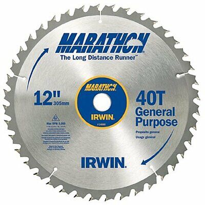 Irwin Industrial Tools 14080 12-Inch 40-Teeth Miter and Tabl