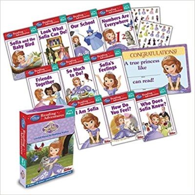 DISNEY LEARNING READING ADVENTURES SOPHIA THE FIRST BOOKS(BOOKS AND CARRYING BOX