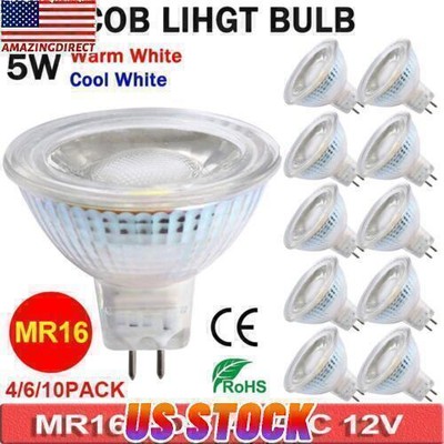 12v 5w Spotlight 50w Halogen Bulb Equivalent Cob Lighting