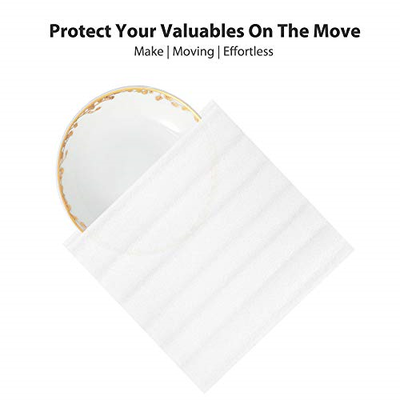 Foam Pouches for Glass Wrap, Dish Wrap & Ornament Wrap | Moving Supplies For 12